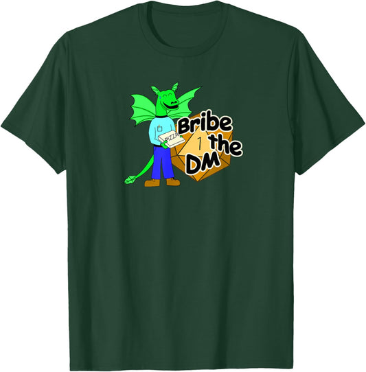 Bribe The DM T-Shirt - T-Shirt | Forest