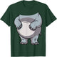 Hippo Shirt Adult Kids Men Women Hippopotamus Costume T-Shirt - T-Shirt | Forest