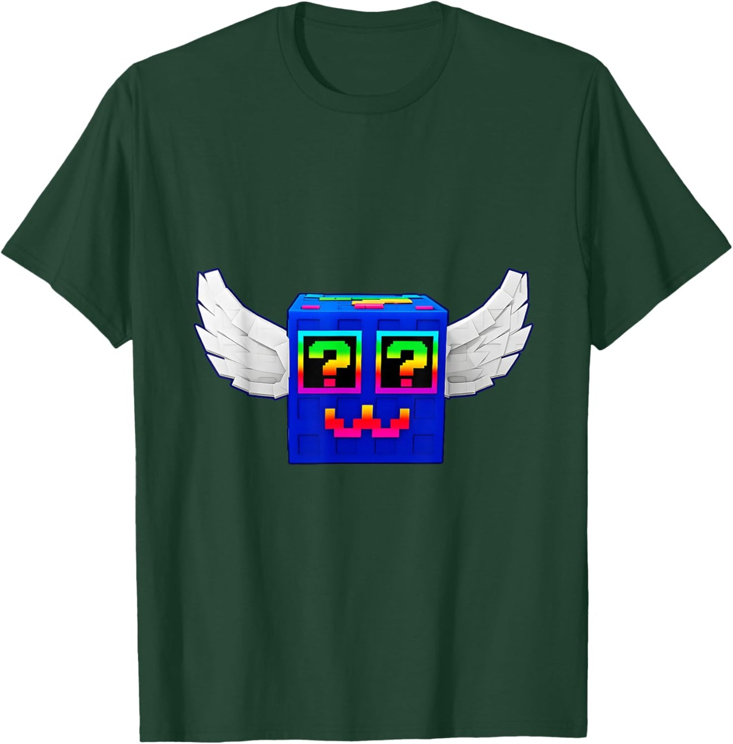 Steal a Brainrot God Lucky Block 4 brainrots Inside Lox Game T-Shirt - T-Shirt | Forest