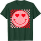 Retro Vintage Valentines Day Smile Face Men Women Girls Kids T-Shirt - T-Shirt | Forest