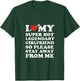 I Love My Super Hot Legendaty Girlfriend Funny Couples Quote T-Shirt - T-Shirt | Forest