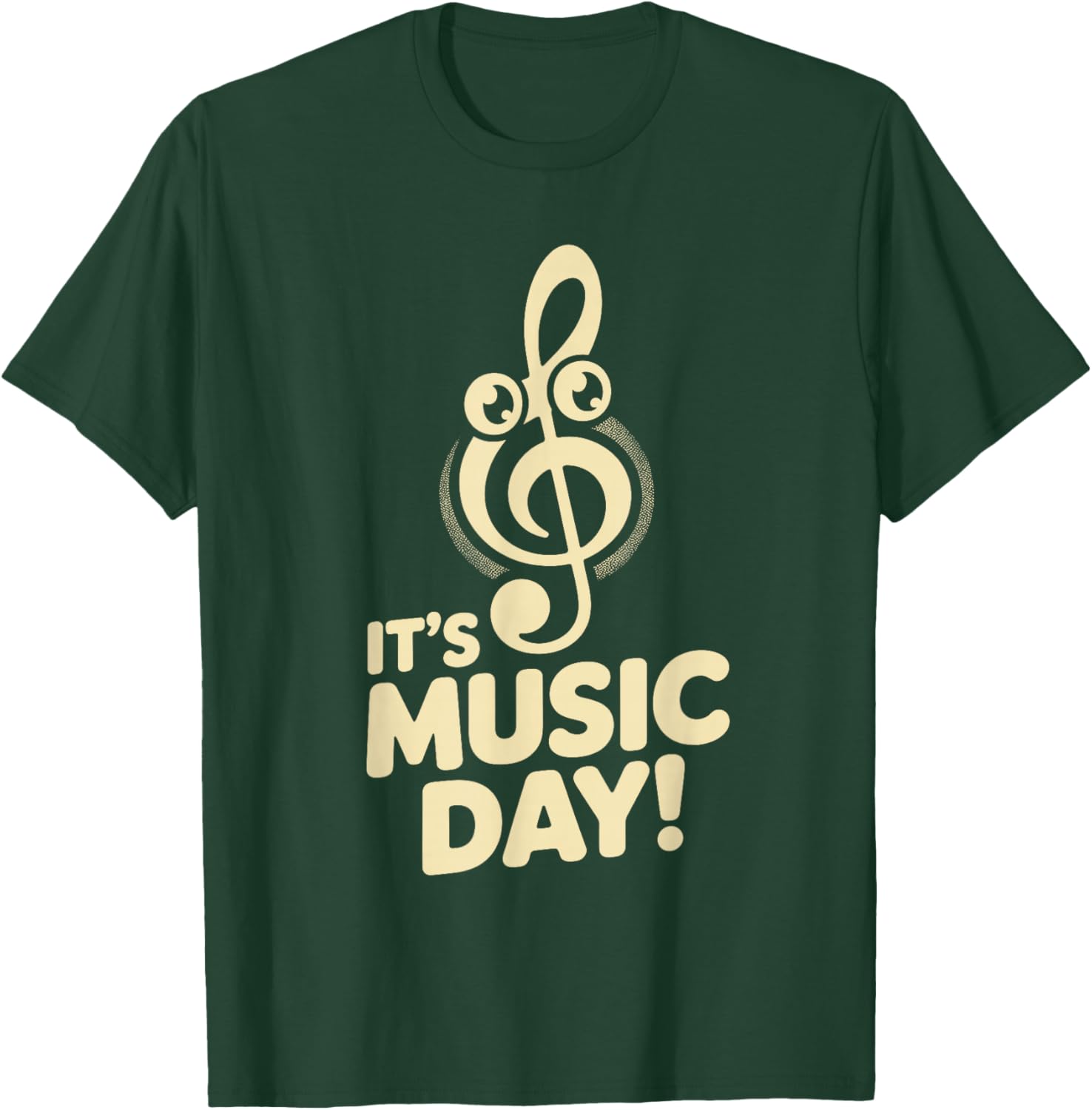 Music Day Band Instrument Concert Teacher Sound Musician T-Shirt - T-Shirt | Forest