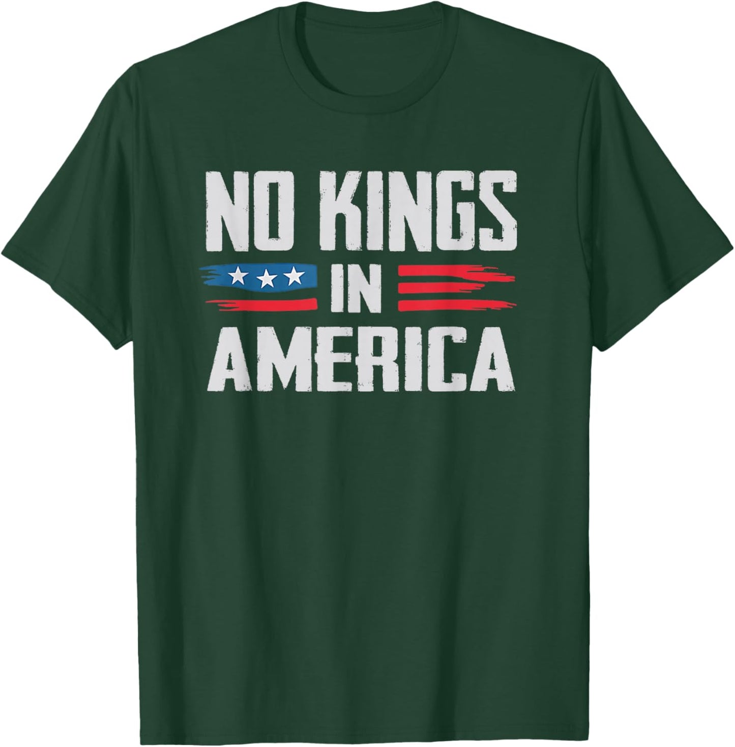 No Kings in America T-Shirt - T-Shirt | Forest