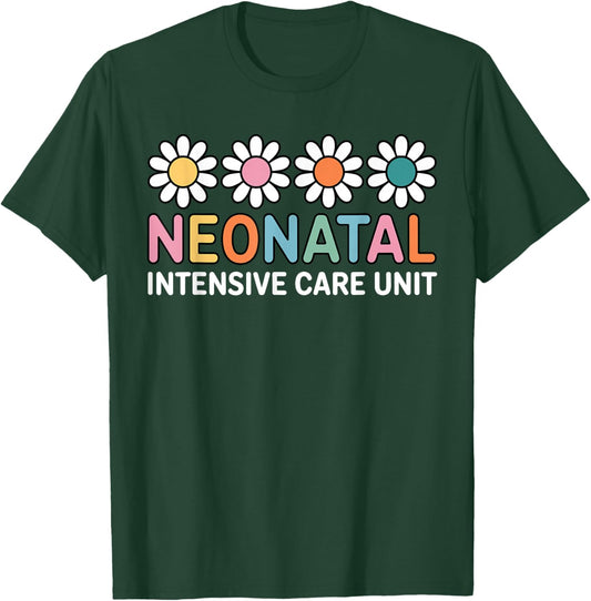 Cute Neonatal Intensive Care Unit Nurse NICU T-Shirt - T-Shirt | Forest
