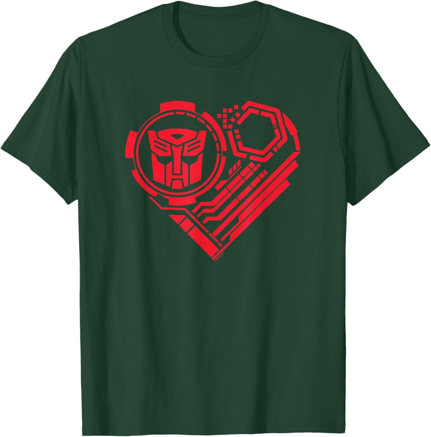 Transformers Valentine's Day Autobot Heart T-Shirt - T-Shirt | Forest