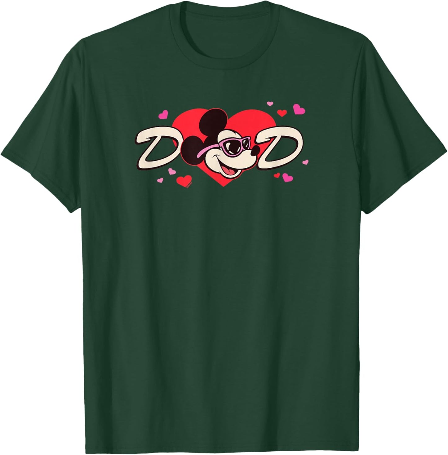 Disney Valentine's Day Dad Gift Family Matching Trip T-Shirt - T-Shirt | Forest