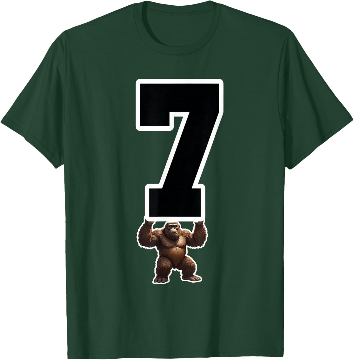 Funny 6 7 Matching Teachers Halloween Costume Gorilla T-Shirt - T-Shirt | Forest