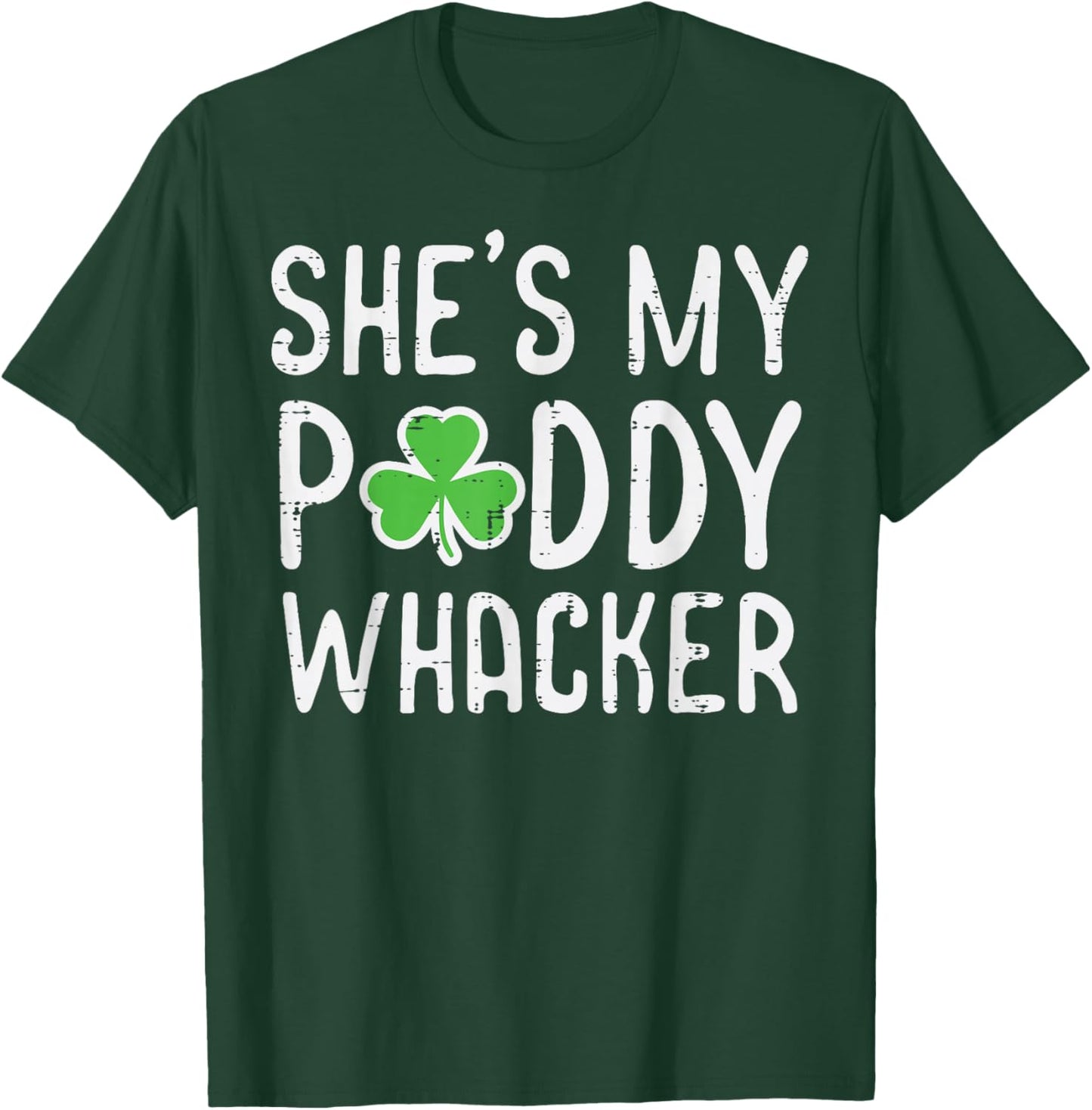 Shes My Paddy Whacker St Patricks Day Couple Matching Men T-Shirt - T-Shirt | Forest