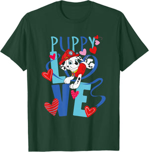 Paw Patrol Valentine's Day Puppy Love T-Shirt - T-Shirt | Forest