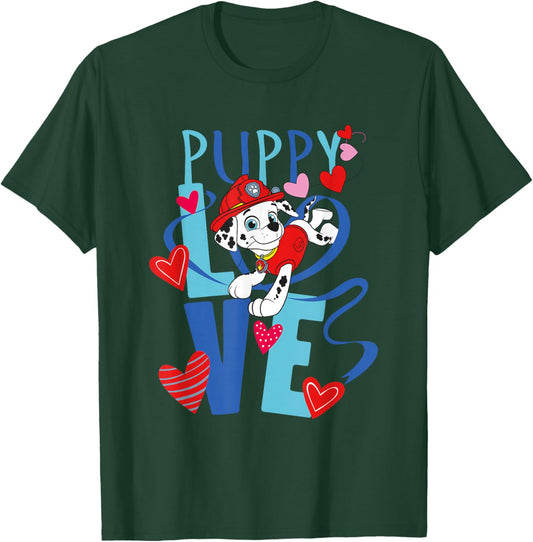 Paw Patrol Valentine's Day Puppy Love T-Shirt - T-Shirt | Forest