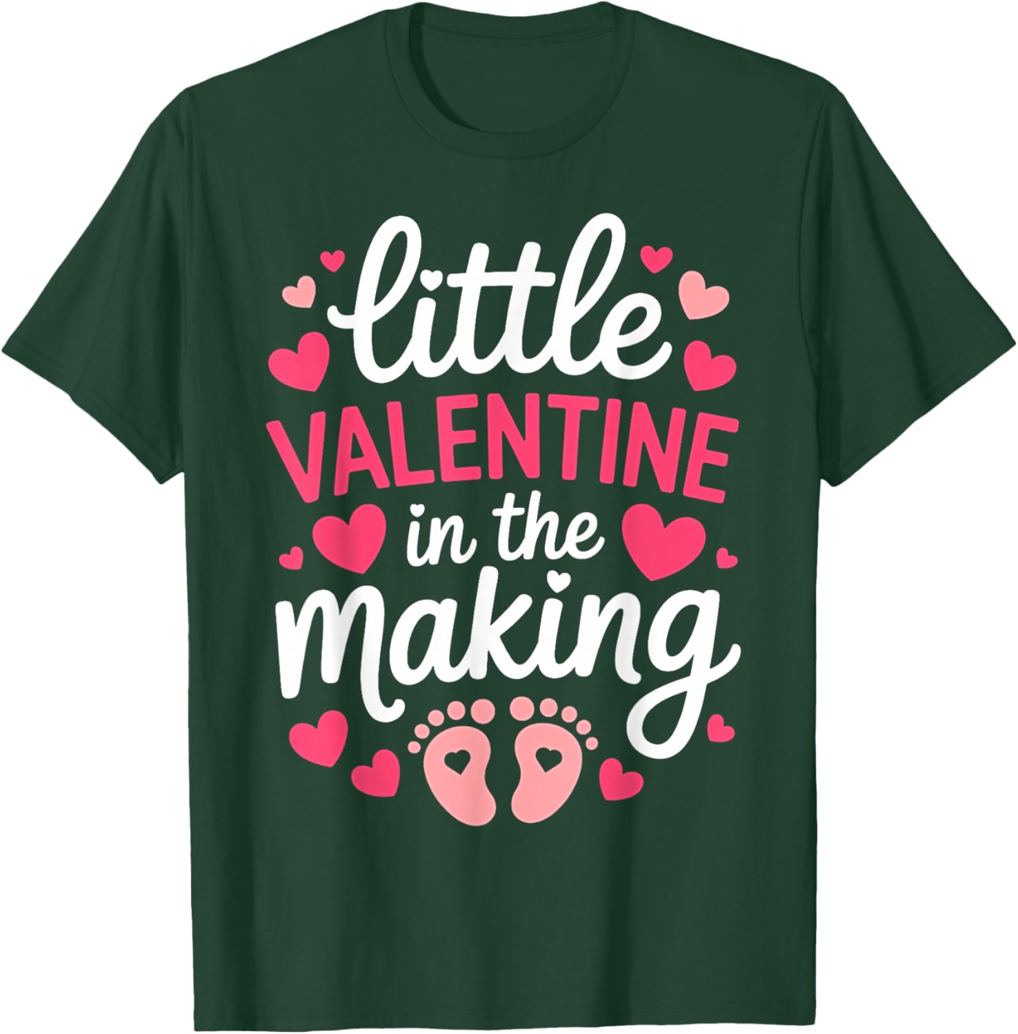 Little Valentine in The Making Baby Bodysuit T-Shirt - T-Shirt | Forest