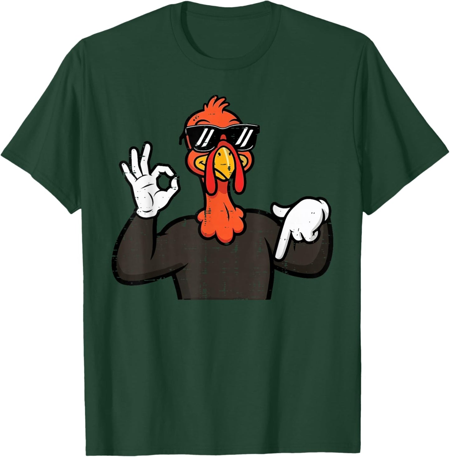 Thanksgiving Turkey 67 Hand Sign Funny 6 7 Meme Men Kids Boy T-Shirt - T-Shirt | Forest