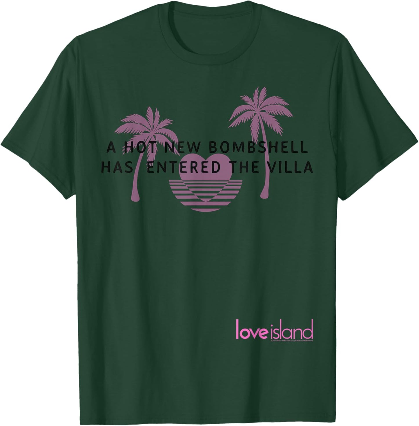 Hot New Bombshell - Love Island - 80s Aesthetic T-Shirt - T-Shirt | Forest