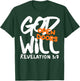 God Will Open Doors Christian Positive Bible Faith Quotes T-Shirt - T-Shirt | Forest