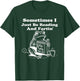 Frogs Sometimes I Just Be Reading and Fartin T-Shirt - T-Shirt | Forest