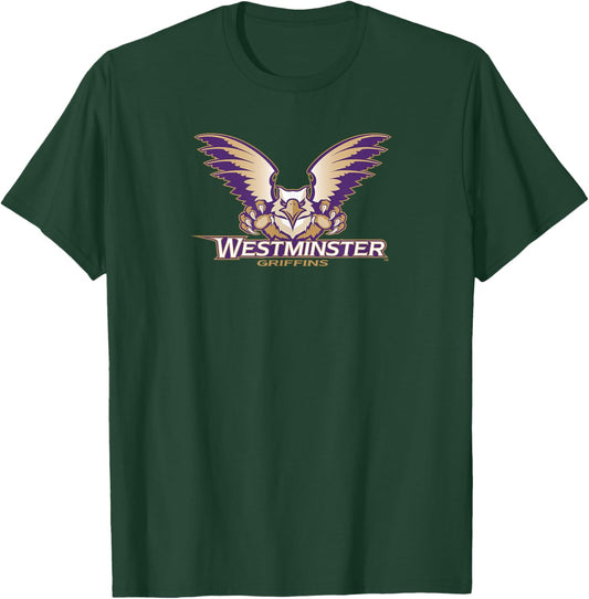 Westminster University Griffins Athletic Primary T-Shirt - T-Shirt | Forest