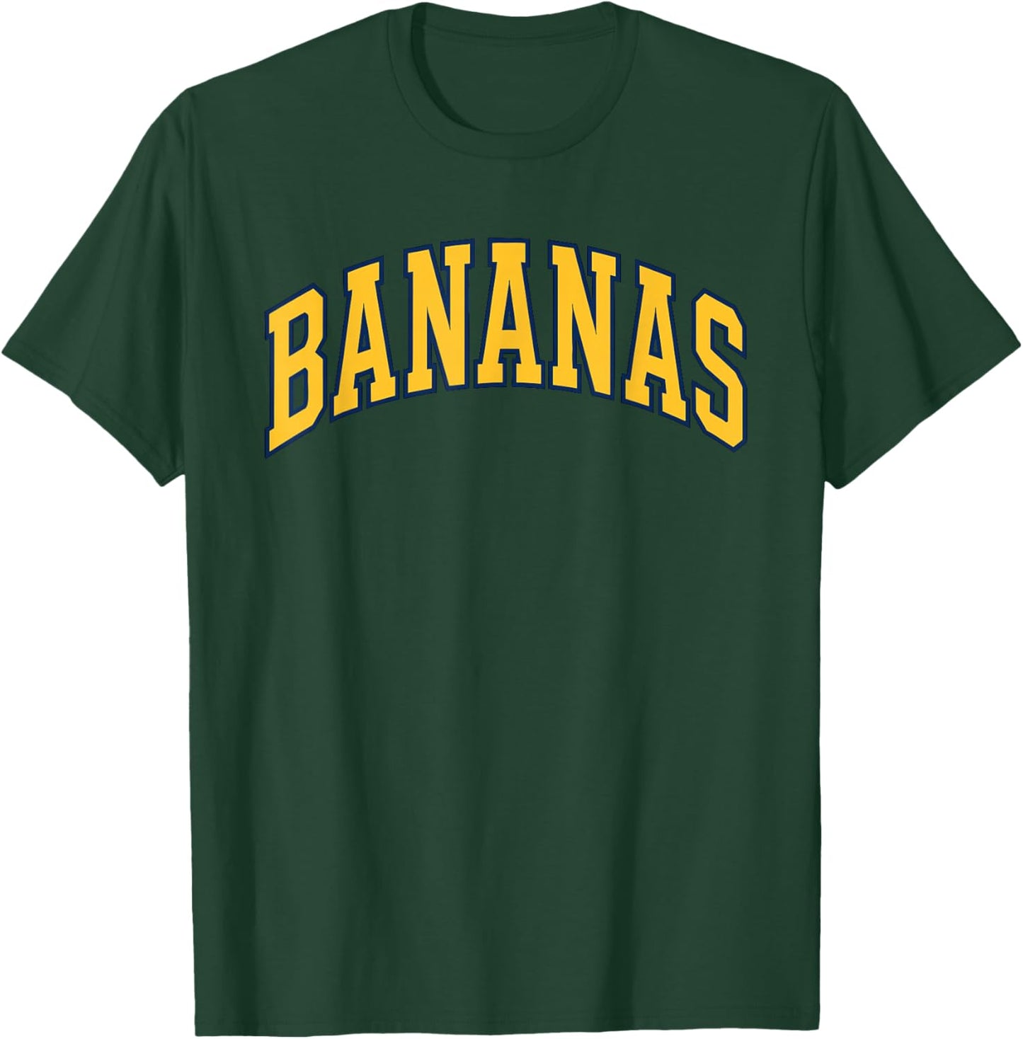 Banana Retro Throwback Popular Fruit Humor Bananas T-Shirt - T-Shirt | Forest