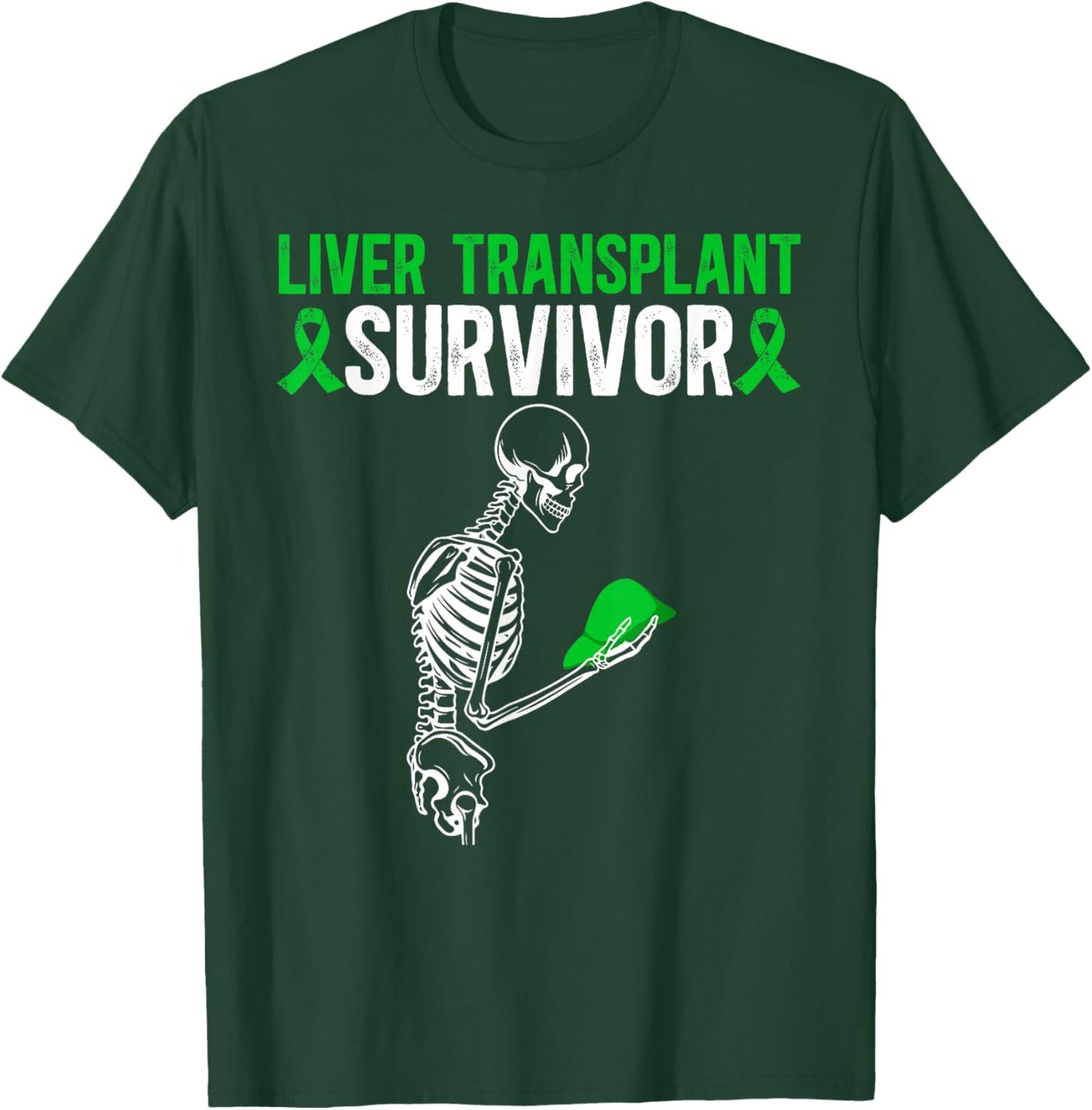 Liver Transplant Survivor Liver Transplant Surgery T-Shirt - T-Shirt | Forest
