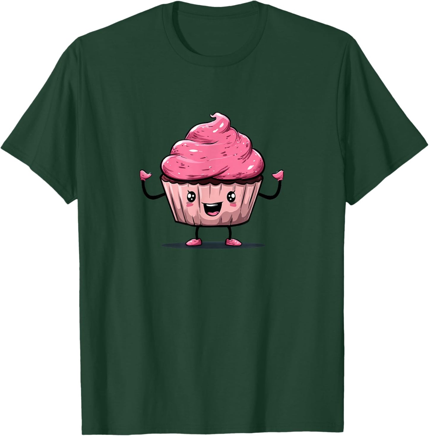 Cute Pink Cupcake Costume for Muffin and Baked Goods Lovers T-Shirt - T-Shirt | Forest