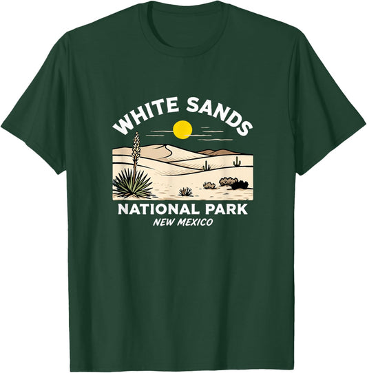 White Sands National Park Souvenir New Mexico Men Women T-Shirt - T-Shirt | Forest