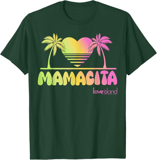 Mamacita - Love Island - 80s Aesthetic T-Shirt - T-Shirt | Forest