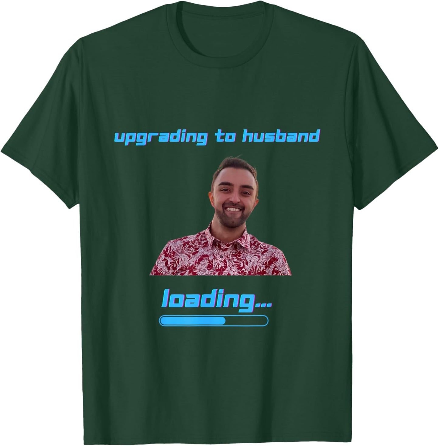 Upgrading to Husband Status T-Shirt - T-Shirt | Forest