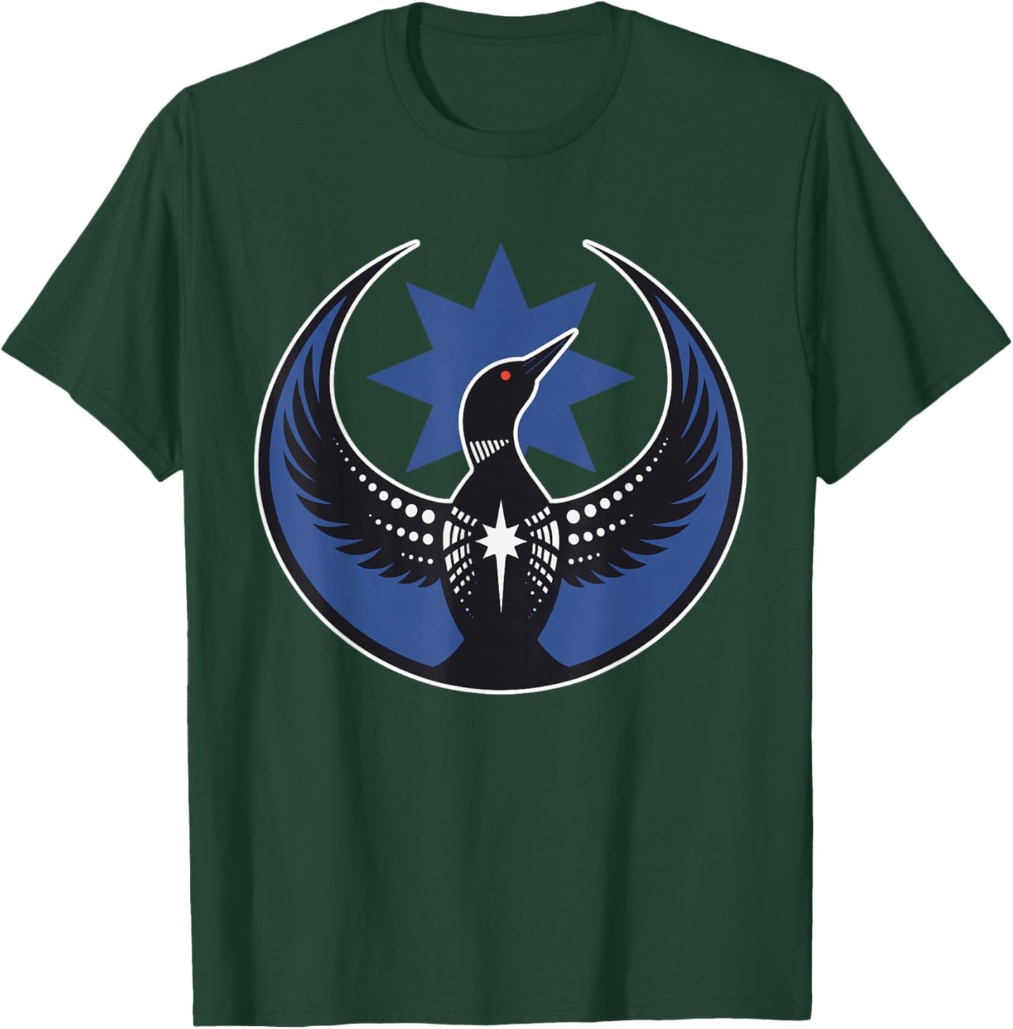 Minnesota Rebel New State Flag T-Shirt - T-Shirt | Forest