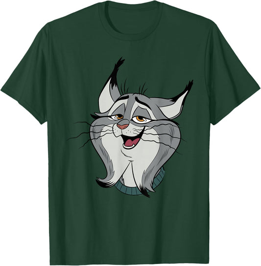 Disney Zootopia 2 Pawbert Lynx Big Face Halloween Costume T-Shirt - T-Shirt | Forest