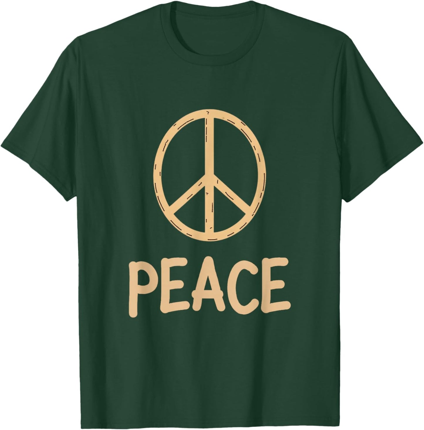 Peace and Peace Sign T-Shirt - T-Shirt | Forest