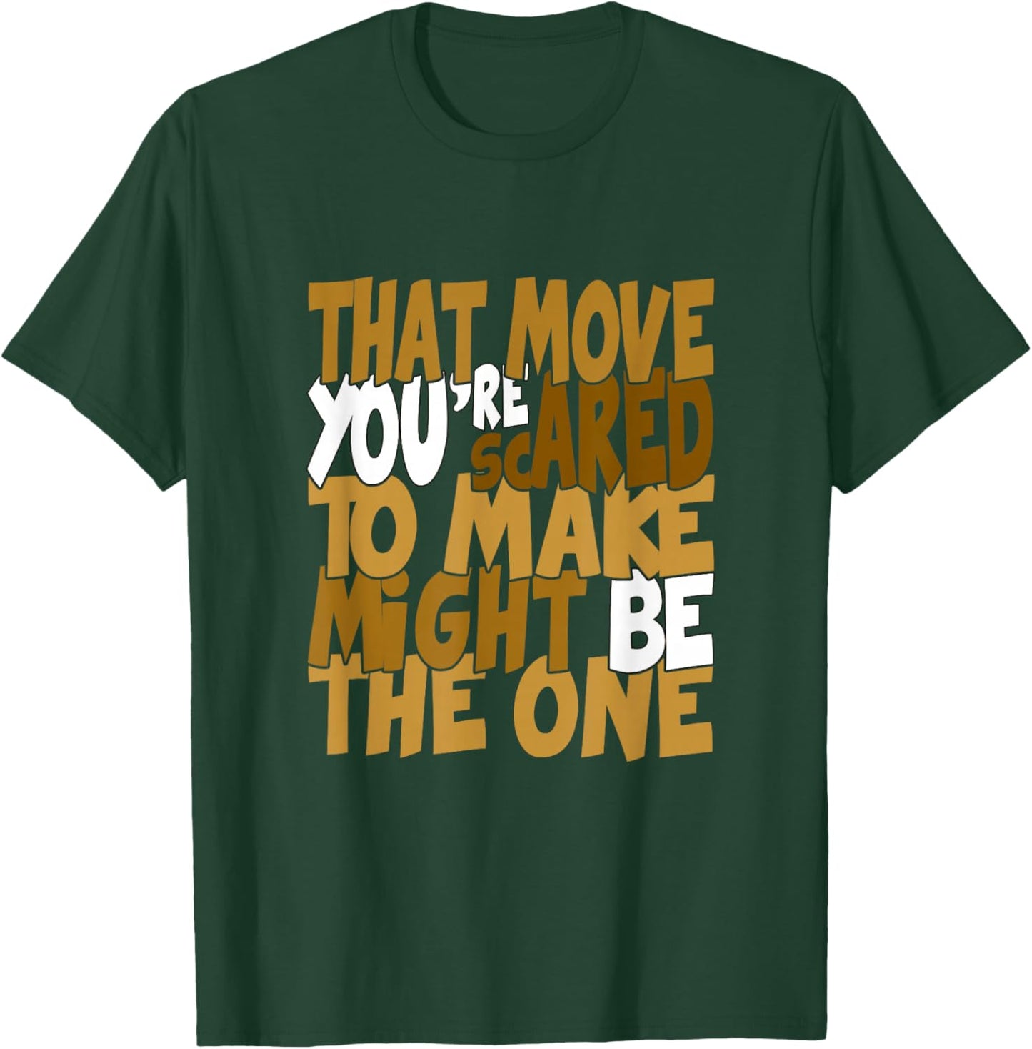 Brown Color Might Be The One Brown Graphic T-Shirt - T-Shirt | Forest