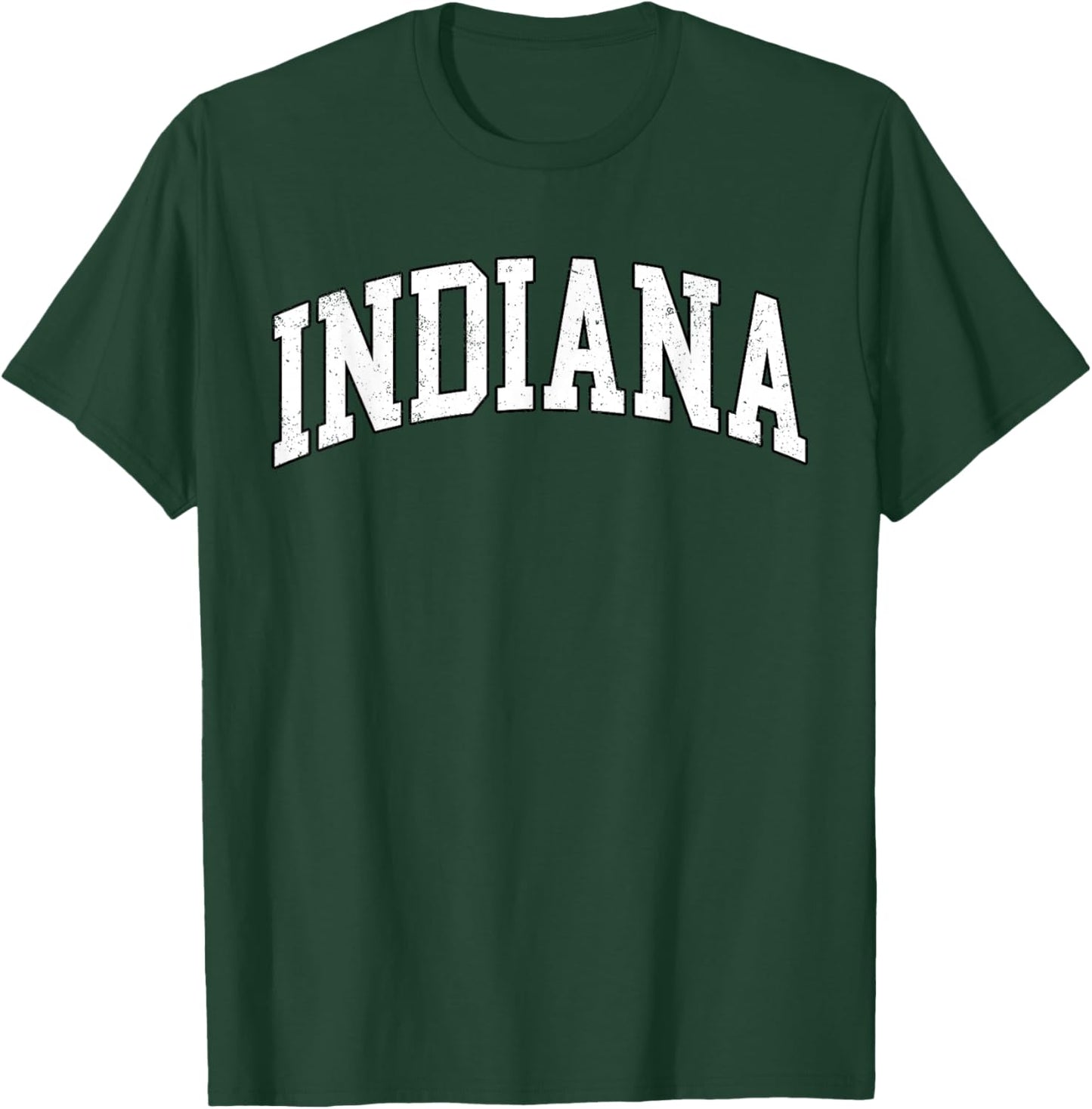 Indiana - Throwback Design - Classic Men Women Kid T-Shirt - T-Shirt | Forest