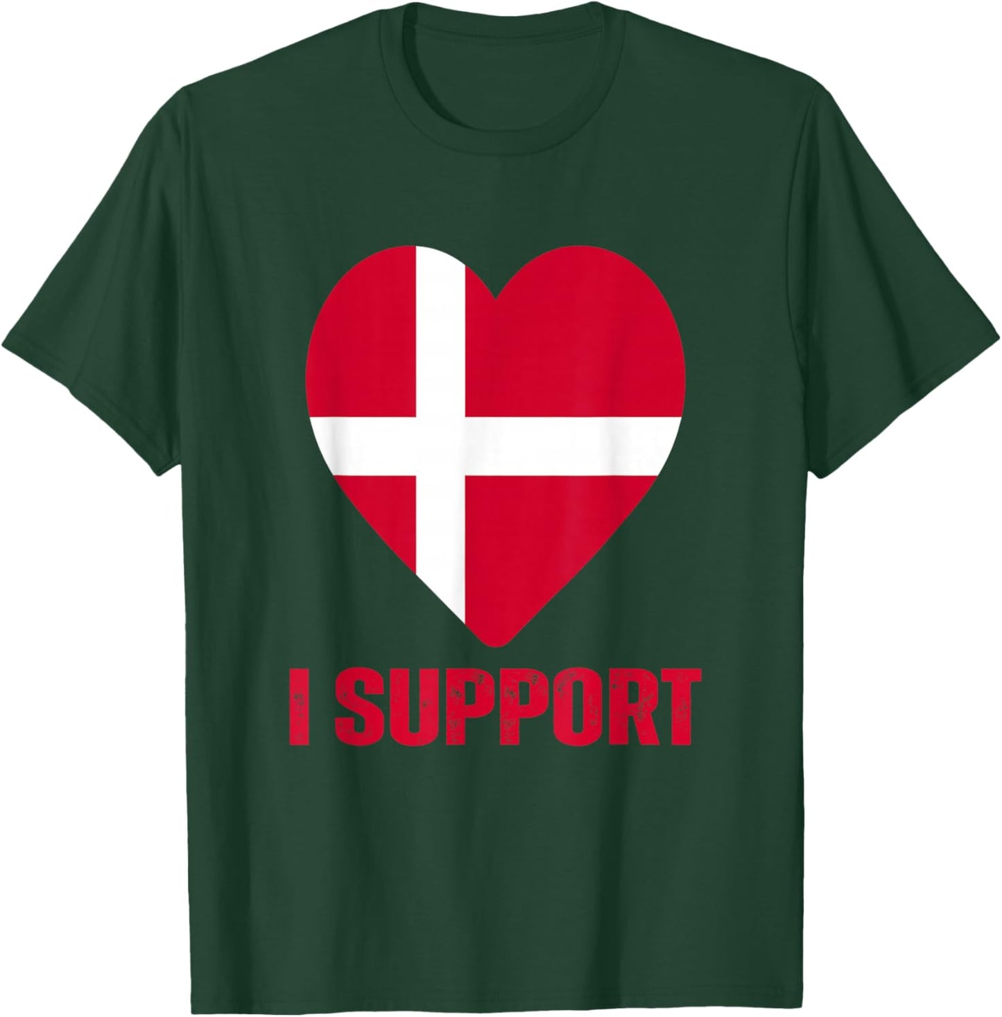 Denmark Greenland Flag is Not for Sale Support Danish Design T-Shirt - T-Shirt | Forest