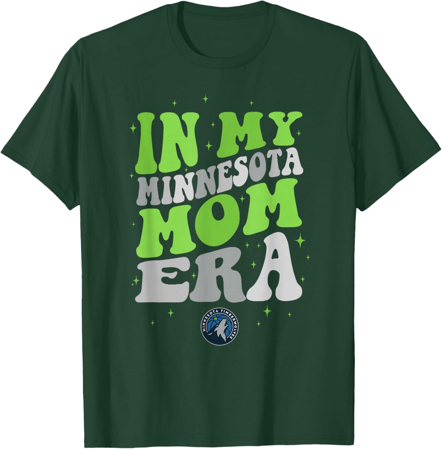NBA Minnesota Timberwolves in My Mom Era T-Shirt - T-Shirt | Forest