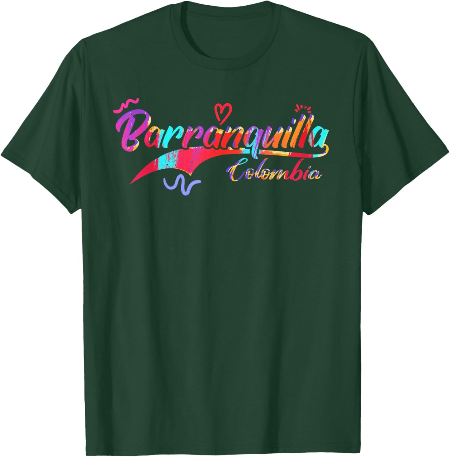 Barranquilla Colombia | Vacation Travel T-Shirt - T-Shirt | Forest