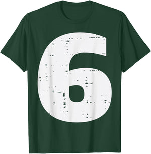 Number 6 Matching 67 Meme Halloween 6th Birthday Kids Boys T-Shirt - T-Shirt | Forest