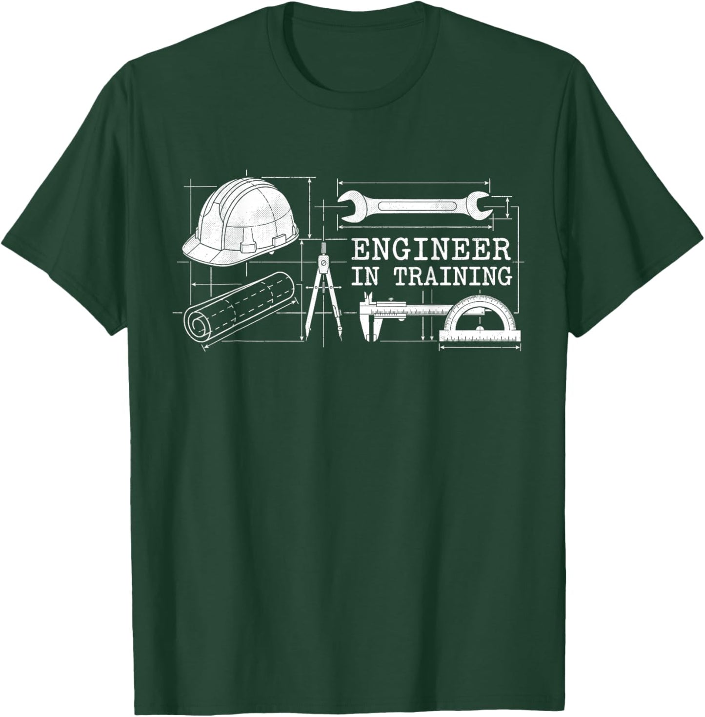 Engineer in Training Future Engineer Engineering T-Shirt - T-Shirt | Forest