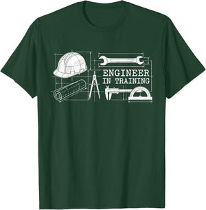 Engineer in Training Future Engineer Engineering T-Shirt - T-Shirt | Forest