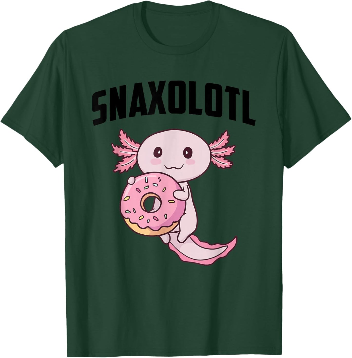 Axolotl Snaxolotl T-Shirt - T-Shirt | Forest