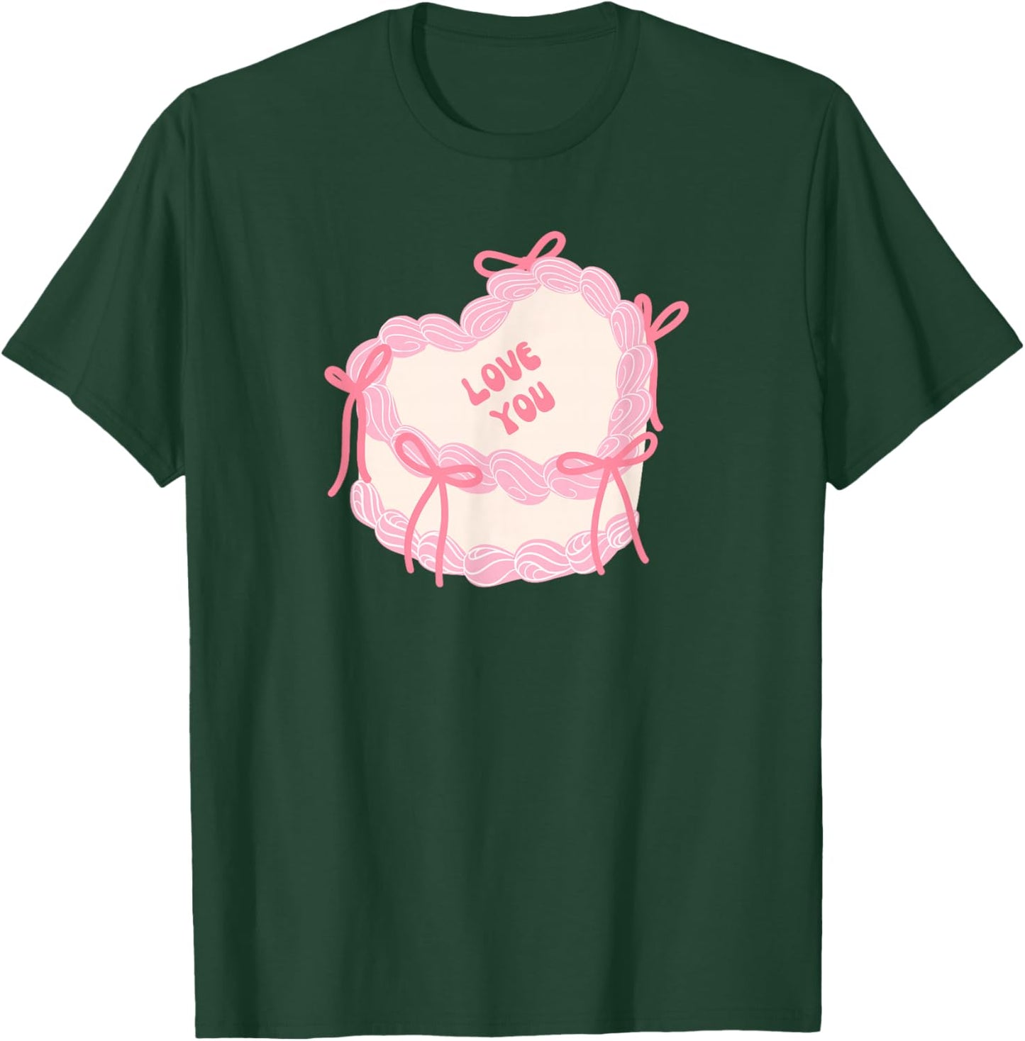 Valentine's Day Cake T-Shirt - T-Shirt | Forest