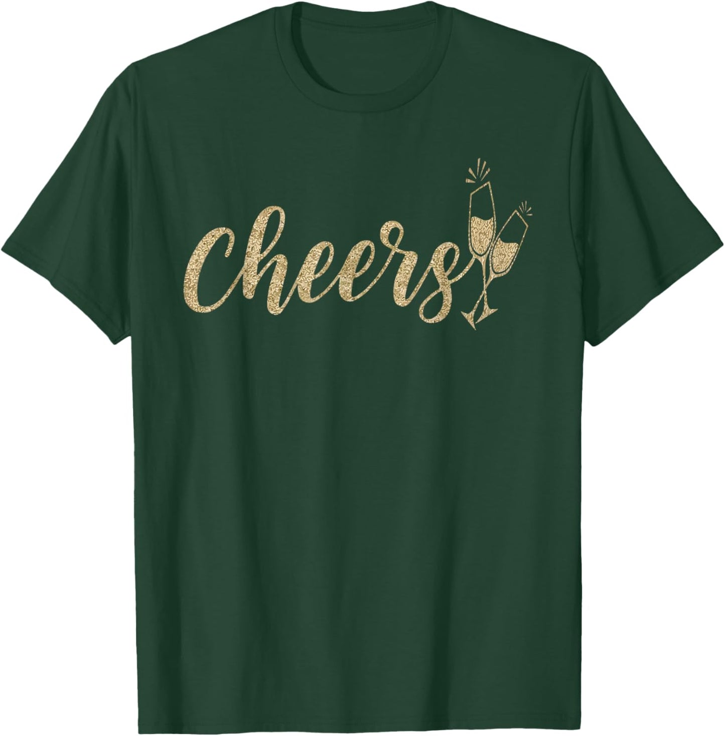 Cheer to The New Year Happy New Year 2026 Party Girl Women T-Shirt - T-Shirt | Forest