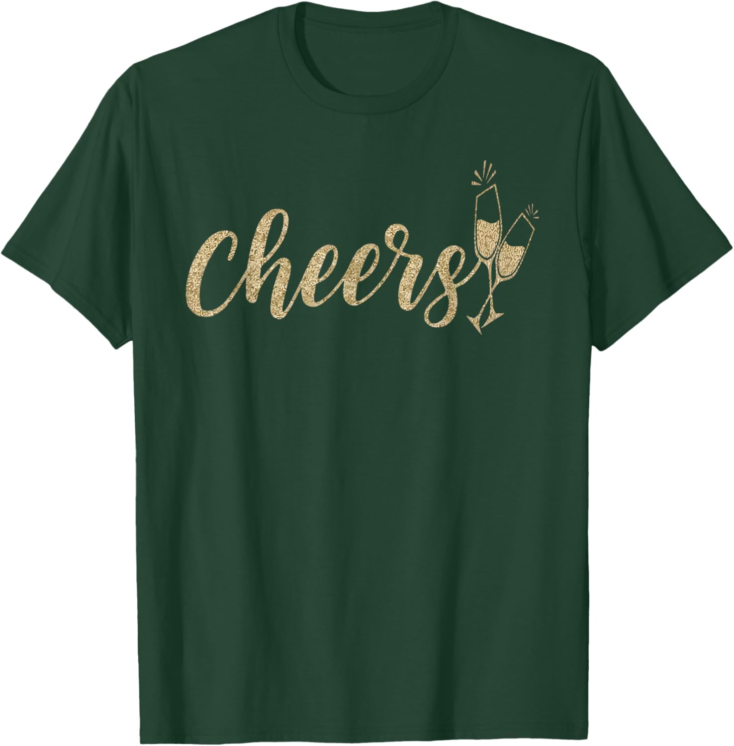 Cheer to The New Year Happy New Year 2026 Party Girl Women T-Shirt - T-Shirt | Forest