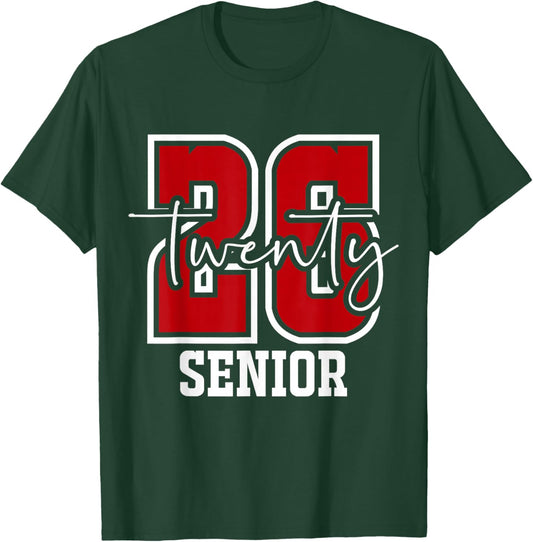 Class of 2026 Senior Graduation from High School College T-Shirt - T-Shirt | Forest