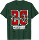 Class of 2026 Senior Graduation from High School College T-Shirt - T-Shirt | Forest