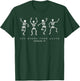 Funny Dry Bones Come Alive Ezekiel 37 Ballet Skeleton T-Shirt - T-Shirt | Forest