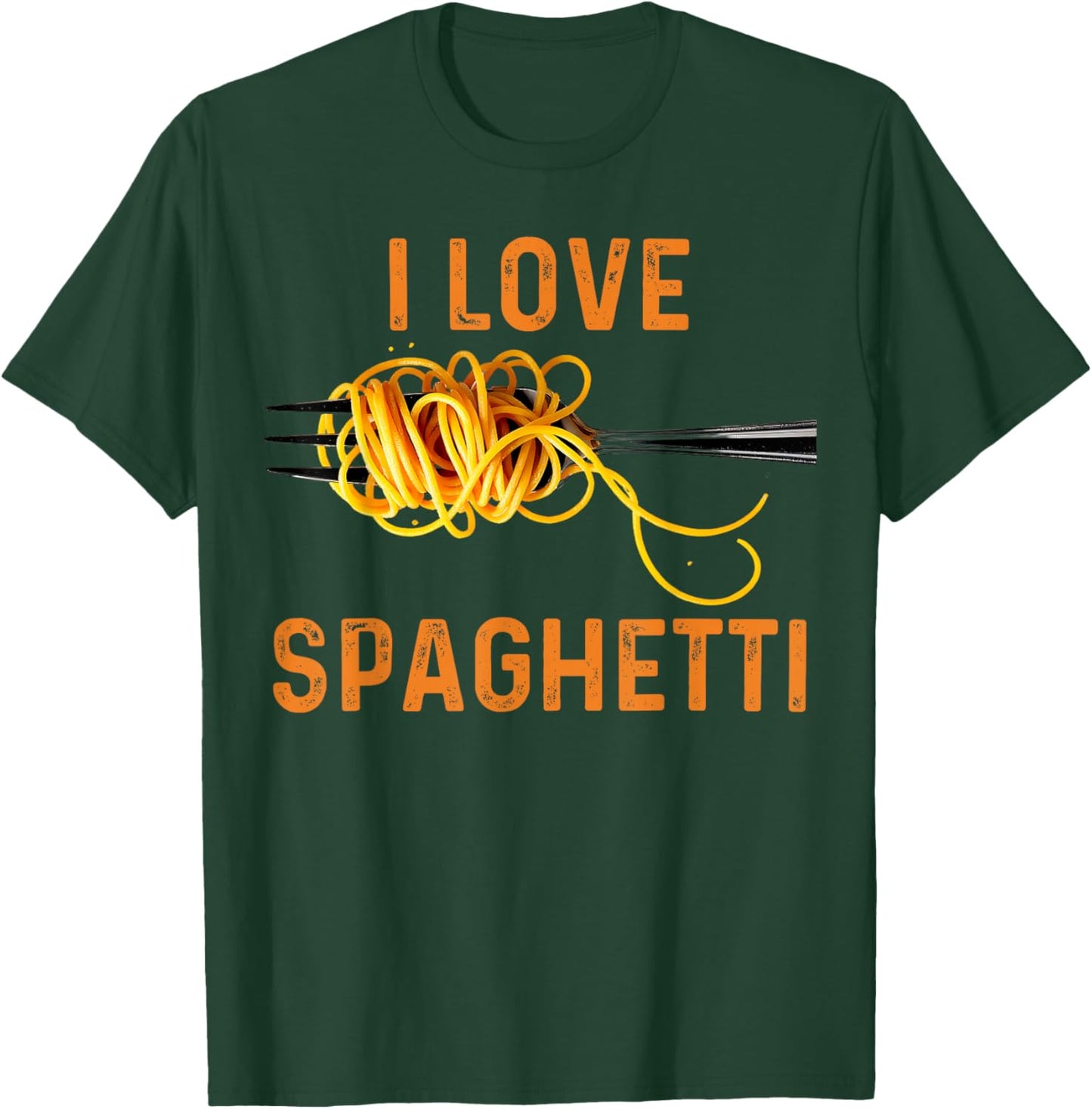 Spaghetti Art Women Pasta Lover Meatballs Spaghetti T-Shirt - T-Shirt | Forest