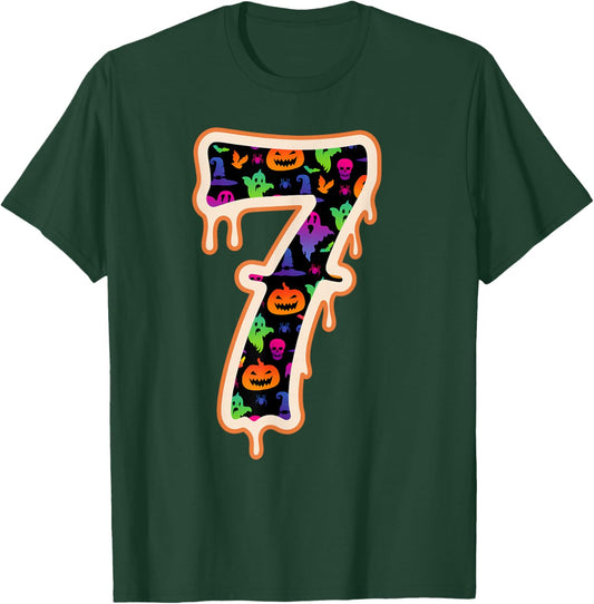 Six Seven Meme 6 7 Halloween Costume Couple Men Women T-Shirt - T-Shirt | Forest
