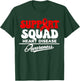 Support Squad Heart Disease Awareness Red Ribbon T-Shirt - T-Shirt | Forest
