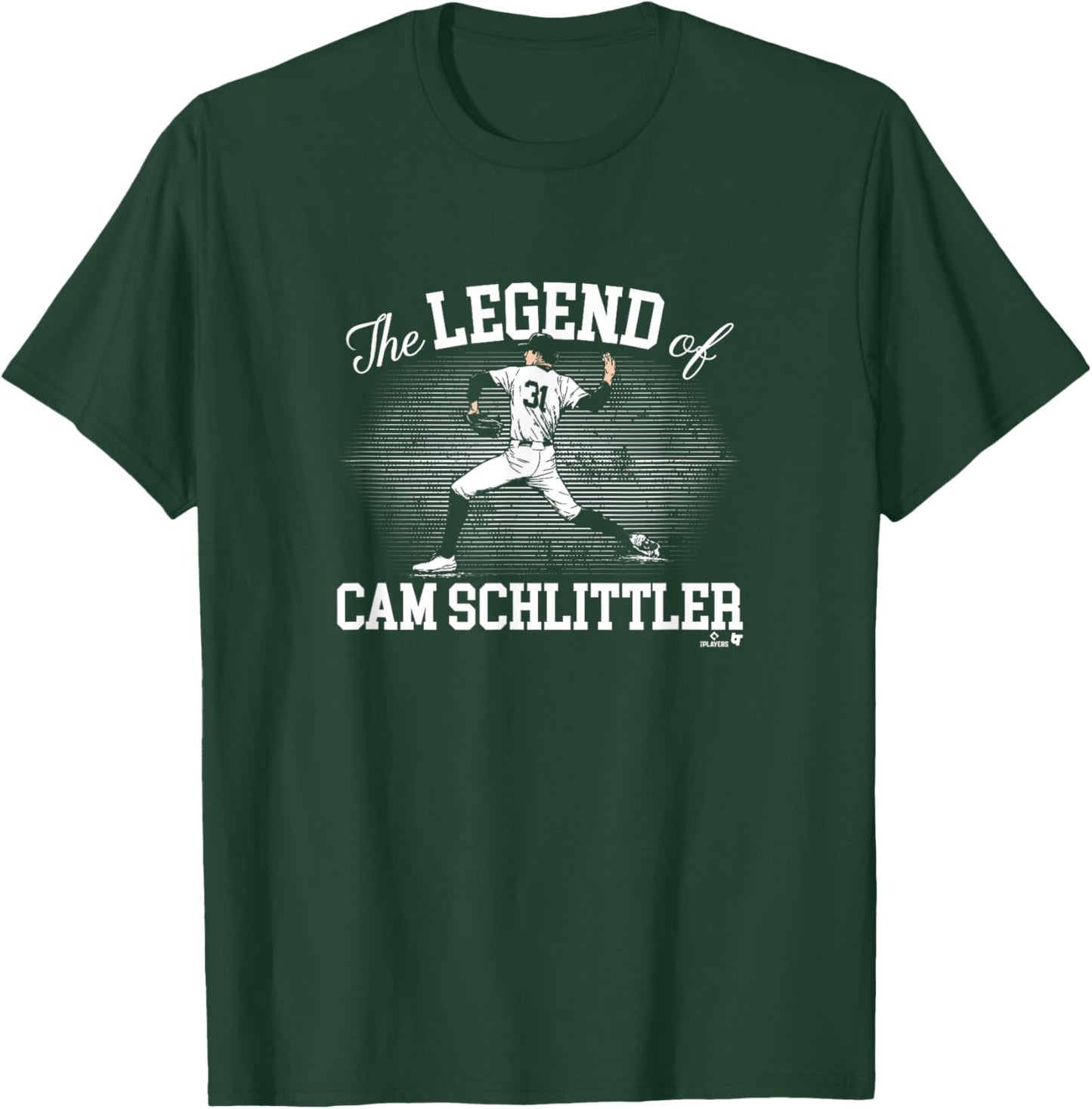 The Legend of Cam Schlittler - New York Baseball T-Shirt - T-Shirt | Forest