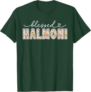 Blessed Halmoni Grandma Halmoni Grandmother T-Shirt - T-Shirt | Forest