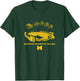 Santa's Favorite House - Michigan Wolverines Football T-Shirt - T-Shirt | Forest